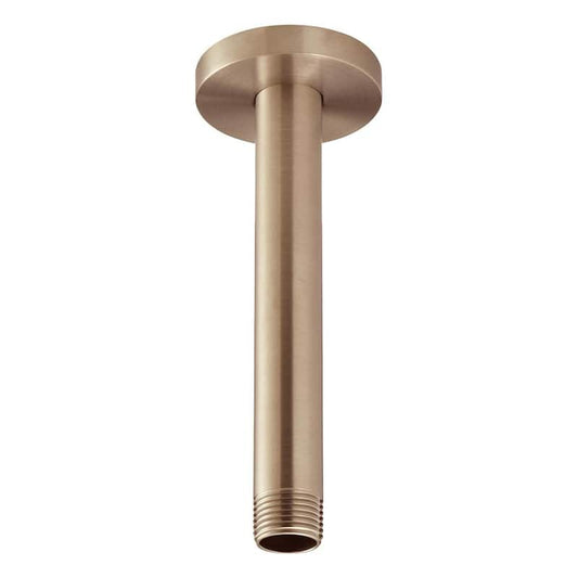 1/2 in. NPT 6 in. Ceiling Mount Shower Arm in Brushed Bronze