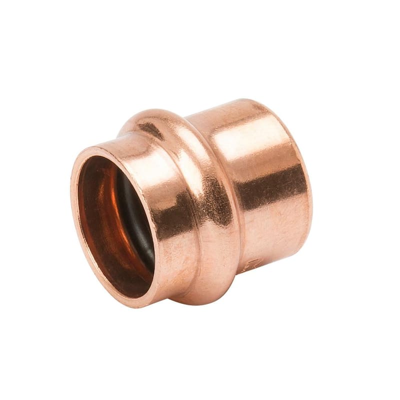 1/2 in. Copper Press Pressure Tube Cap Fitting Pro Pack (10-Pack)