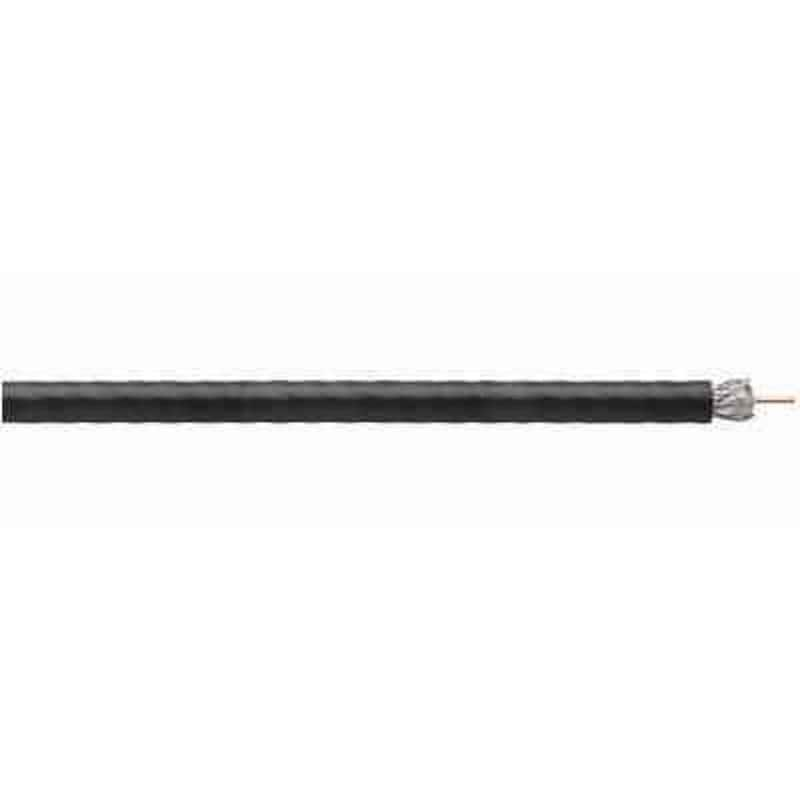 1,000 ft. 18 RG6 Dual Shield Standard CU CATV Coaxial Cable in Black