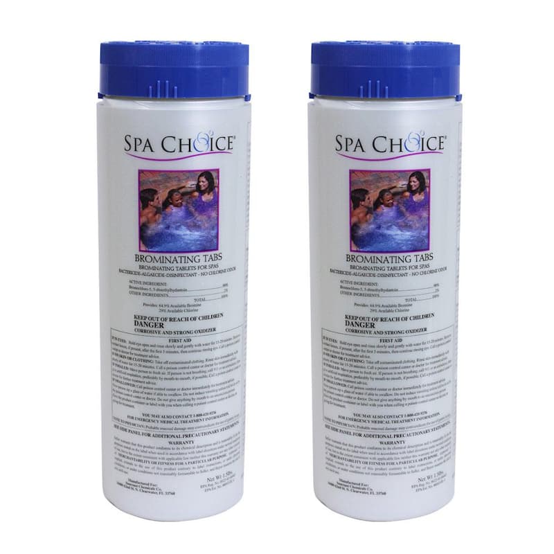 1.5 lbs. Spa and Hot Tub Brominating Tabs (2-Pack)