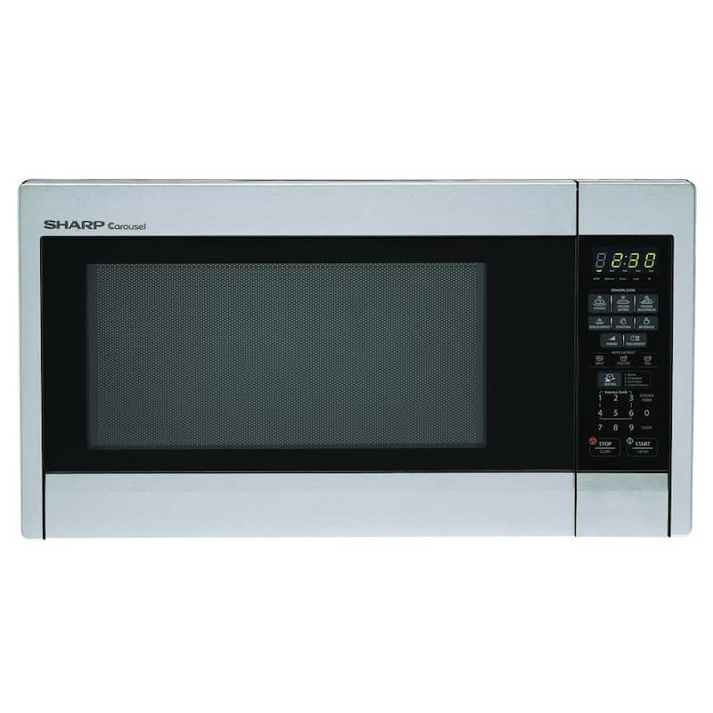 1.3 cu. ft. Countertop Microwave in Stainless Steel with Sensor Cooking