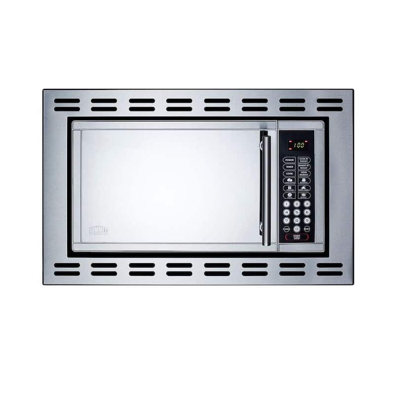 0.9 cu. ft. Built-In Microwave in Stainless Steel