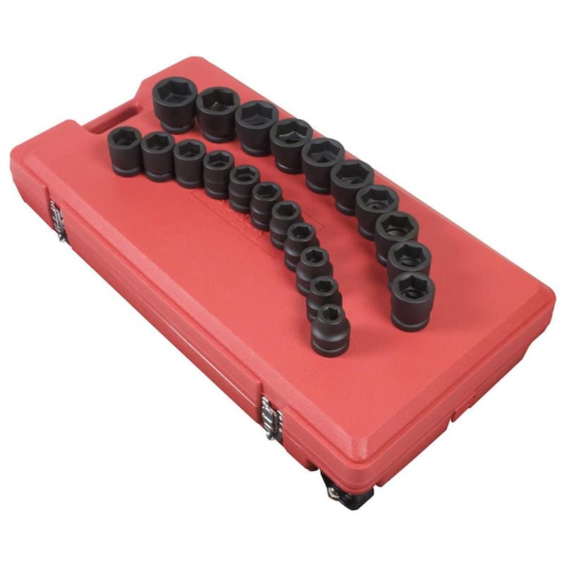 1 in. Drive SAE Impact Socket Set (21-Piece)