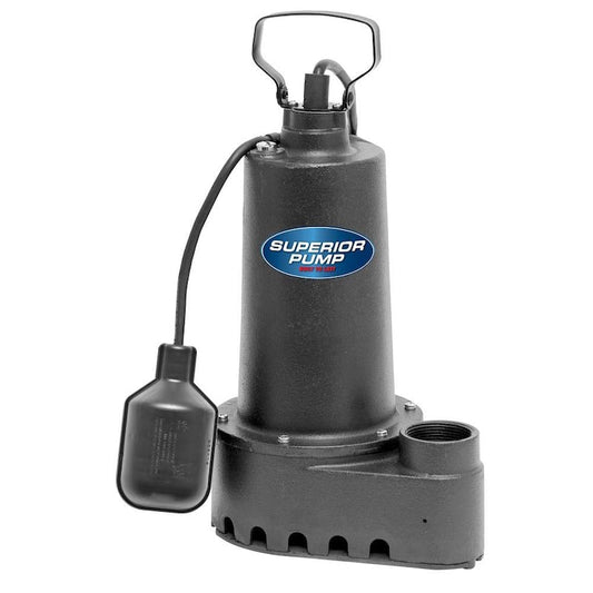 1/2 HP Submersible Cast Iron Sump Pump