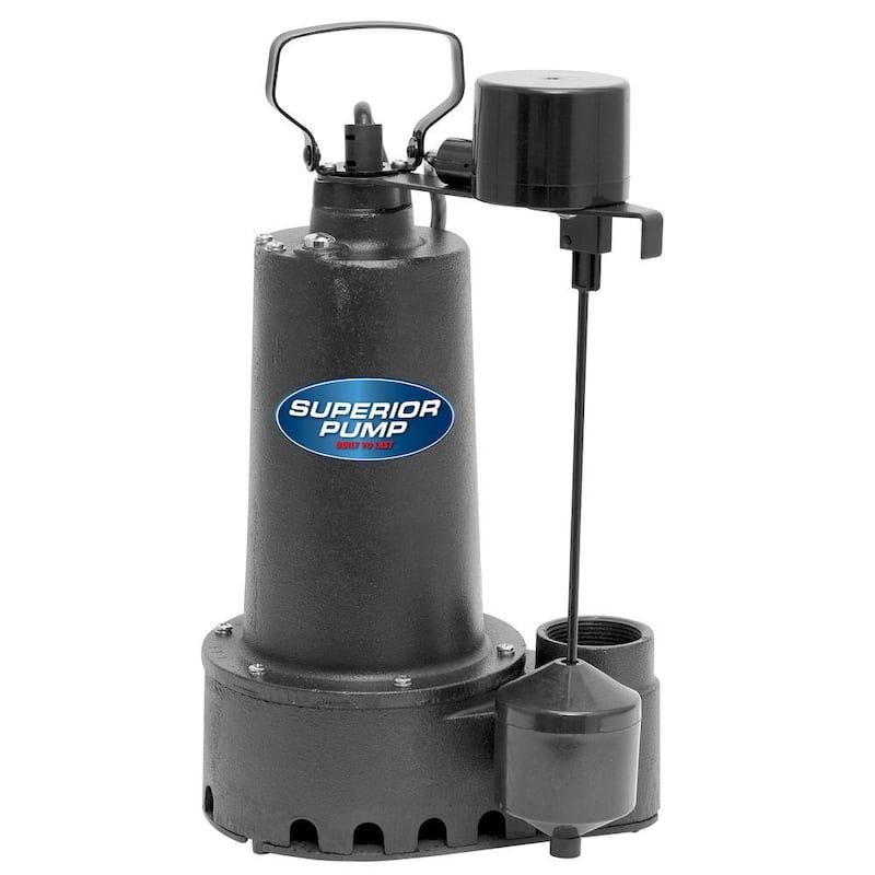 1/2 HP Submersible Cast Iron Sump Pump