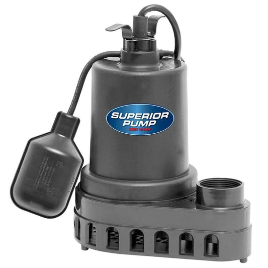 1/2 HP Submersible Thermoplastic Sump Pump