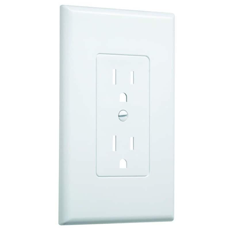 1-Gang White Decorator/Rocker Wall Plate (20-Pack)