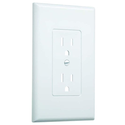 1-Gang White Decorator/Rocker Wall Plate (20-Pack)